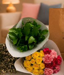 Paquete Hogar 🌺 — Arreglo Mediano para Sala o Comedor