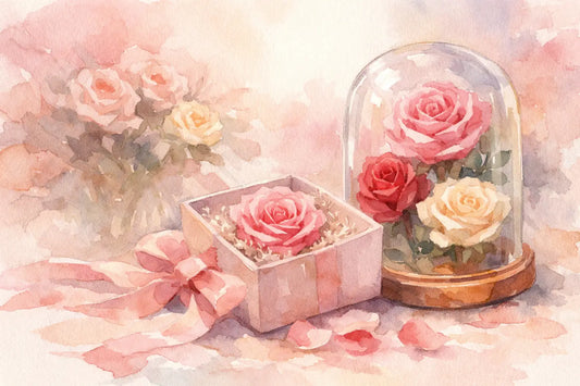 Rosas preservadas para regalo: cómo acertar