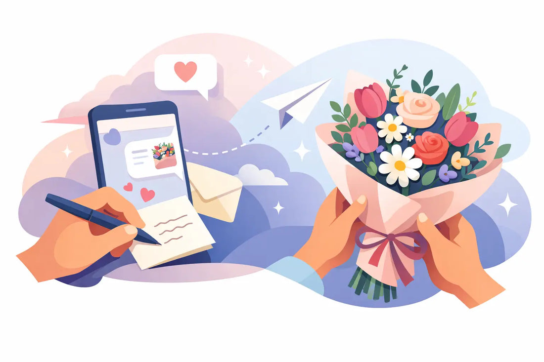 Cómo enviar flores con mensaje y emocionar