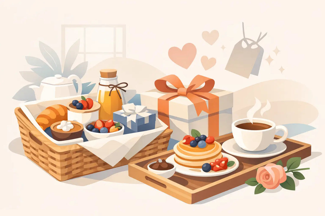 Tipos de desayunos sorpresa elegantes para regalar