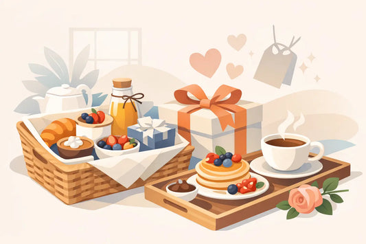 Tipos de desayunos sorpresa elegantes para regalar