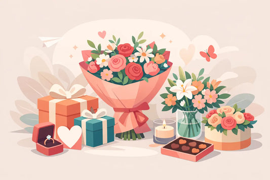 15 ideas de regalos con flores que emocionan