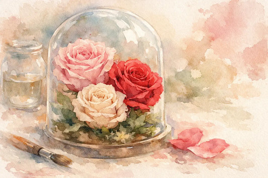 Cómo cuidar rosas preservadas sin estropearlas