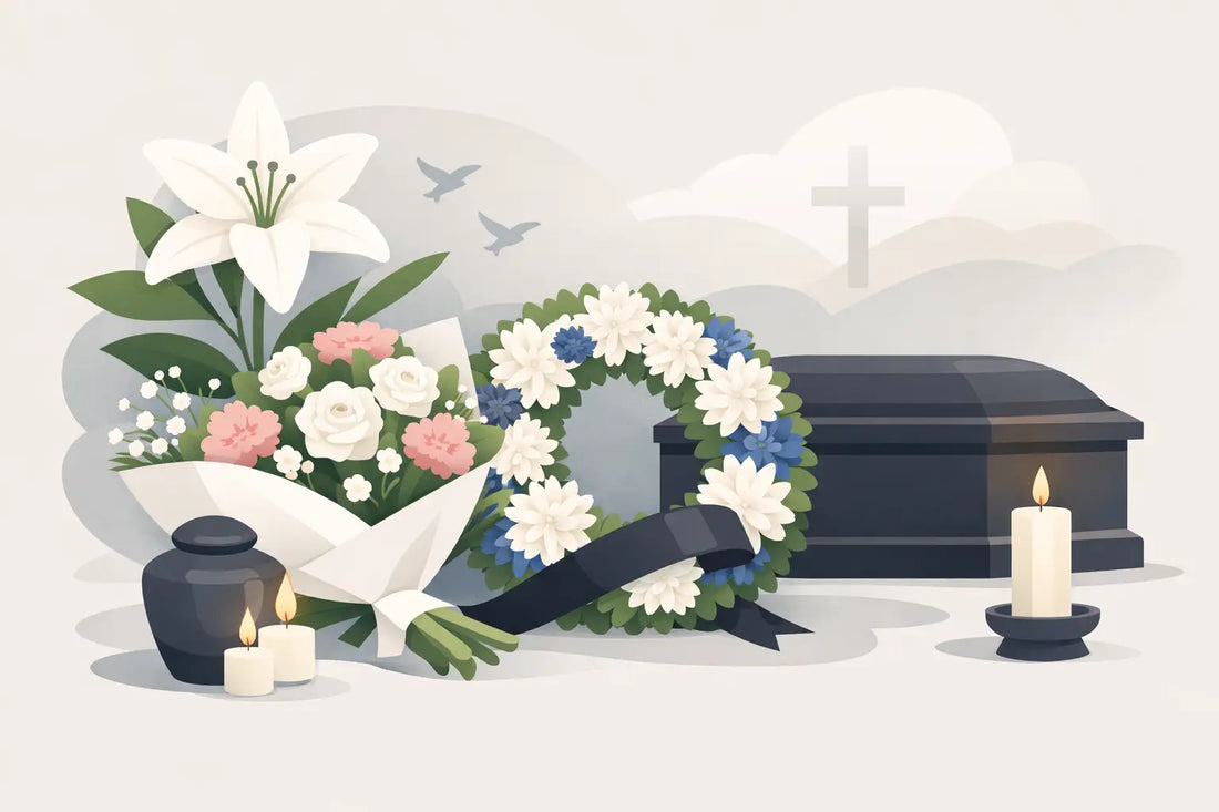 Guía de flores para funerales: qué elegir