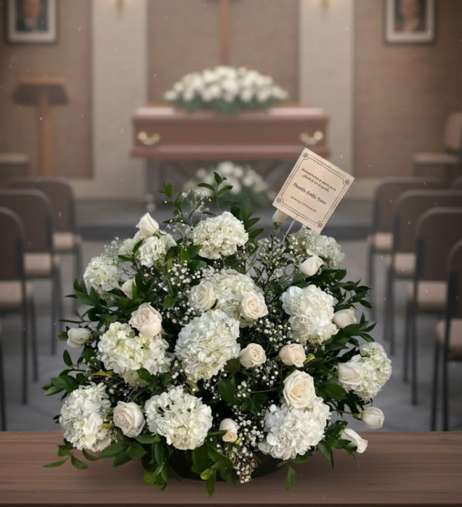 Hydrangea wreath