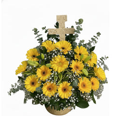 MIX FLORAL DE CONDOLENCIA
