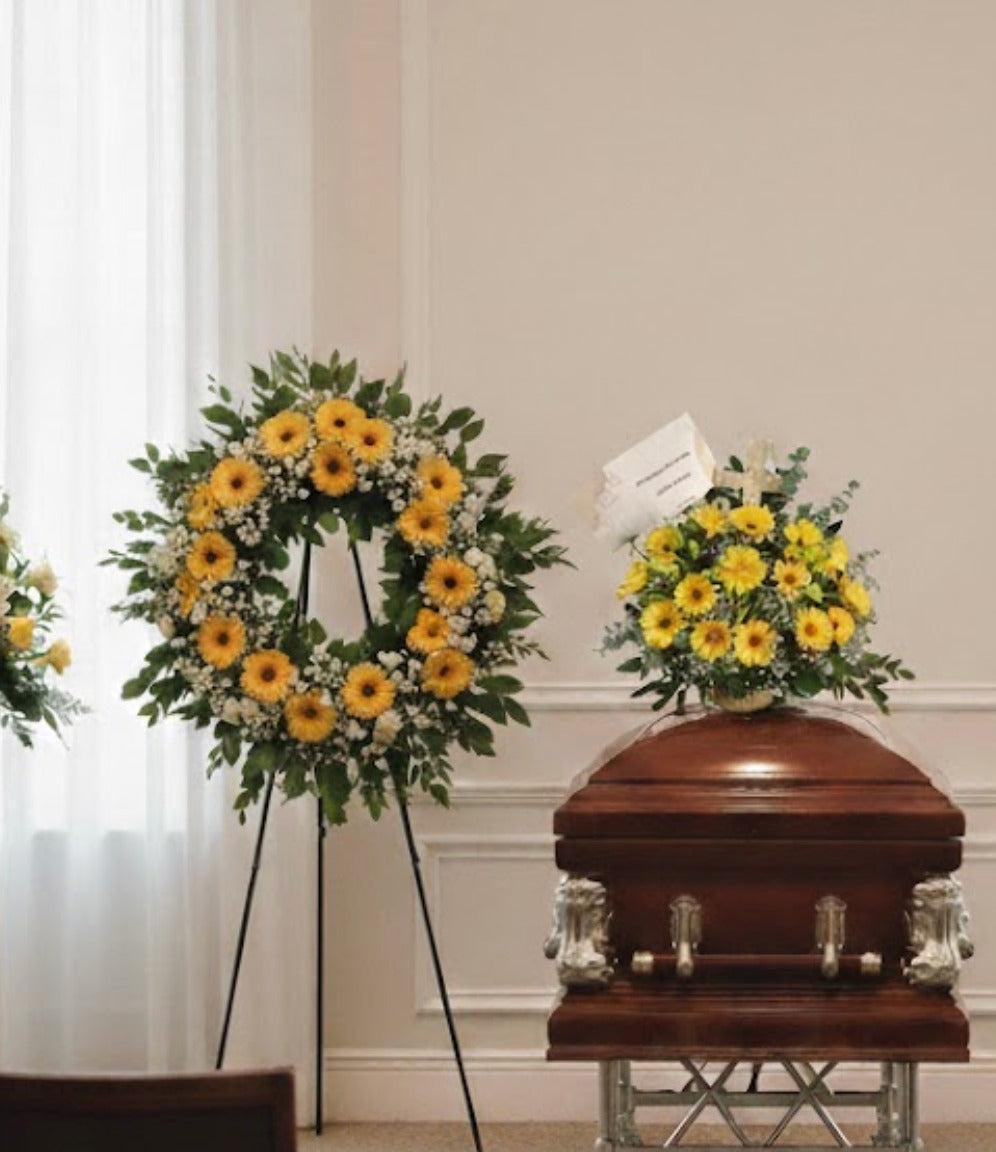 MIX FLORAL DE CONDOLENCIA