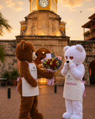 Entrega con Ositos Bucaramanga y Cartagena