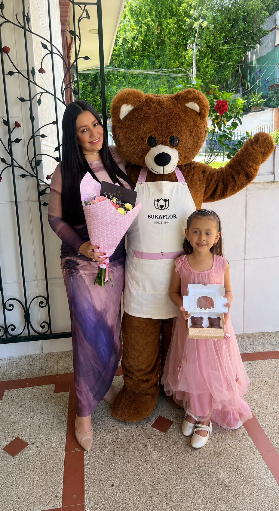 Entrega con Ositos Bucaramanga y Cartagena